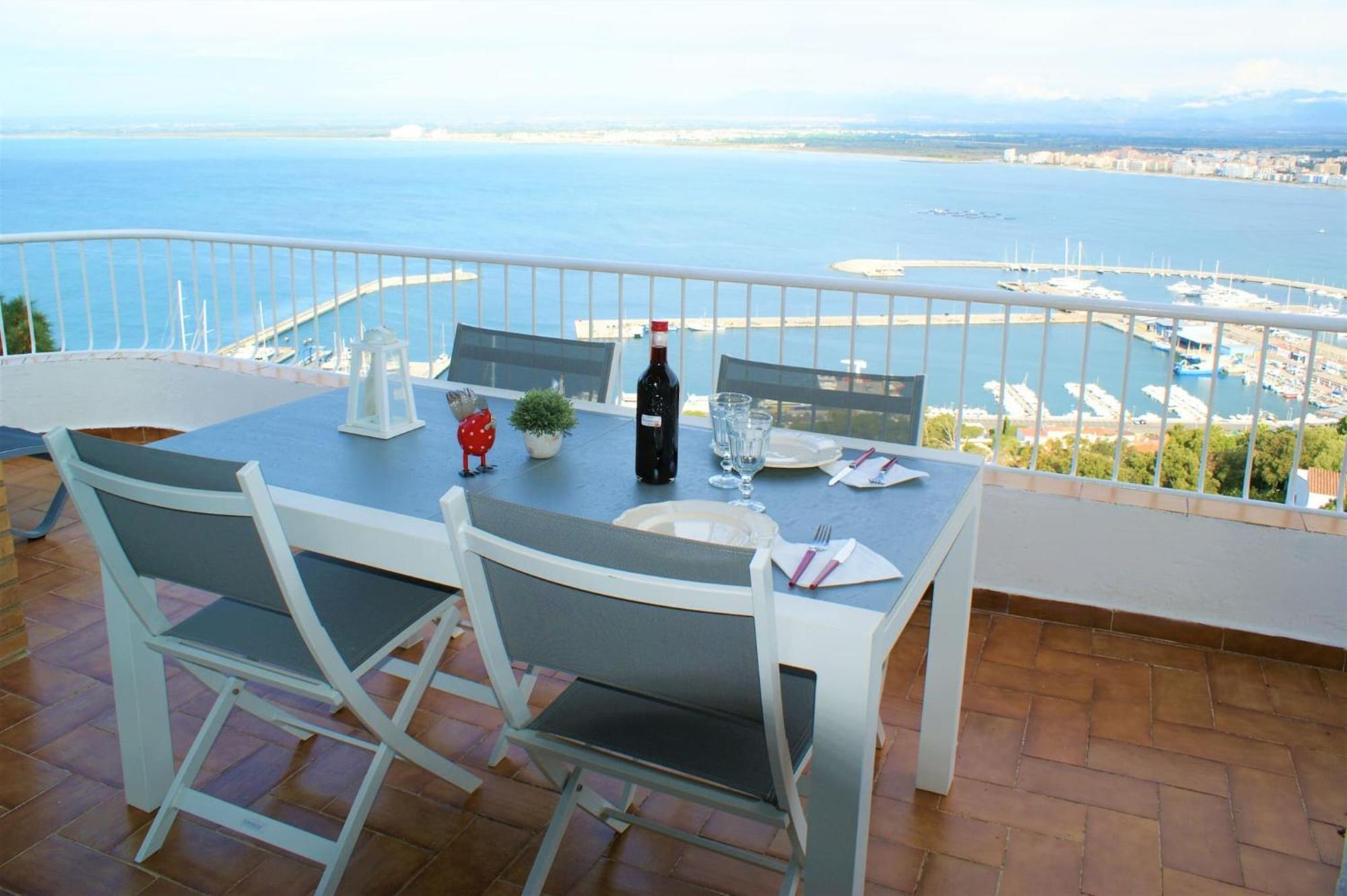 Precioso Piso Con Vistas Espectaculares Del Mar Av-50 Apartment Roses Exterior photo